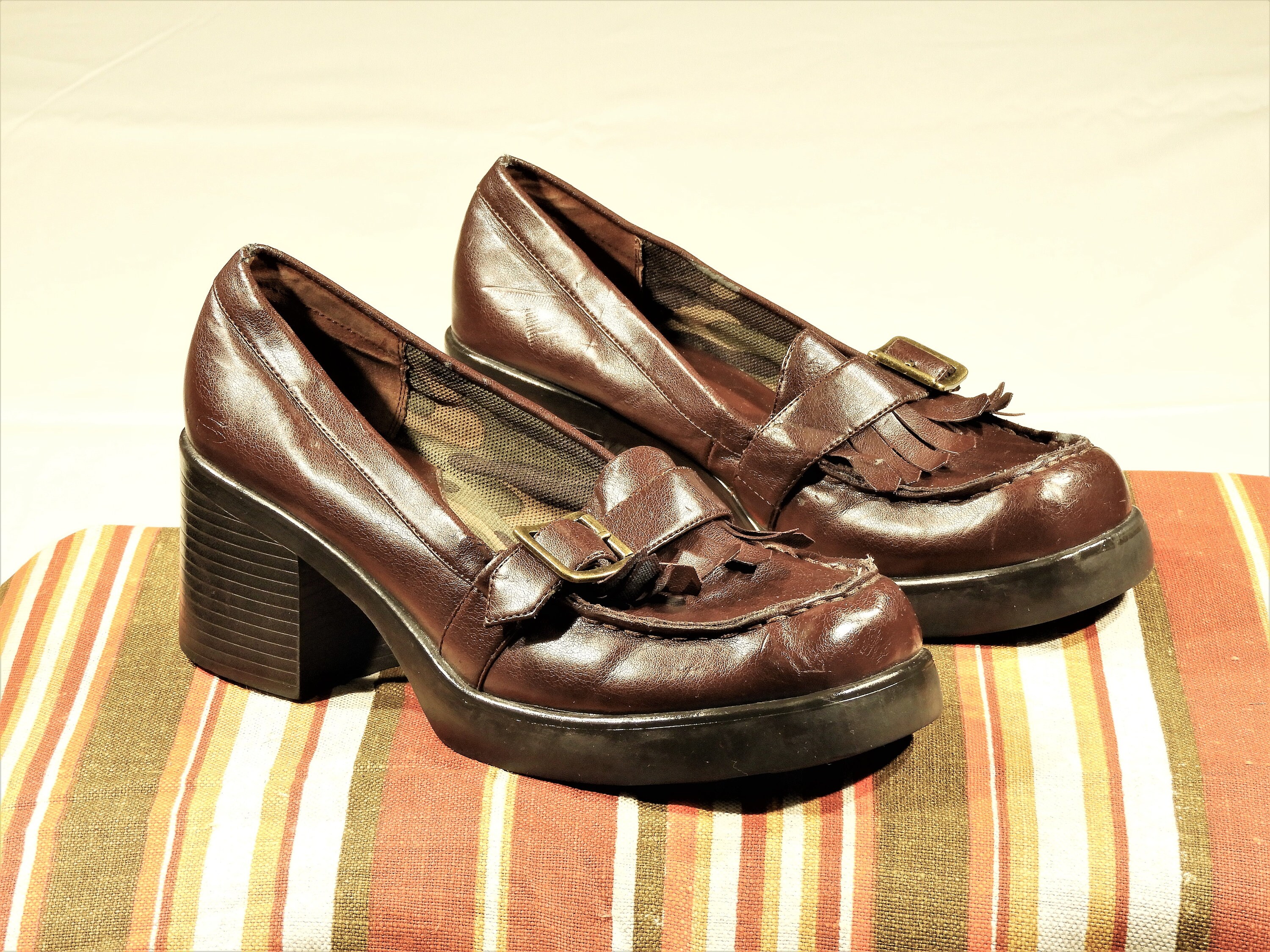 chunky heel shoes
