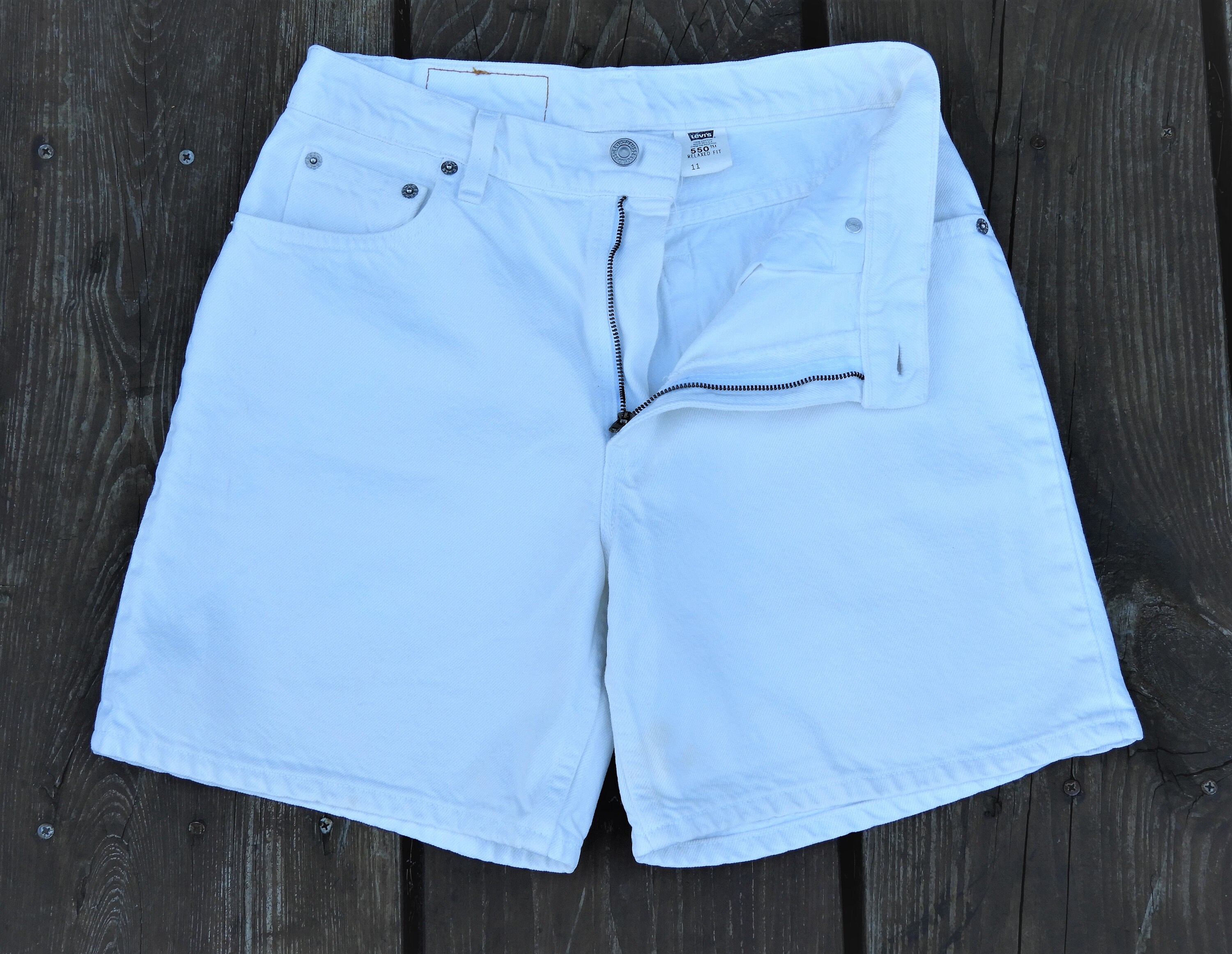 womens levi 550 relaxed fit shorts