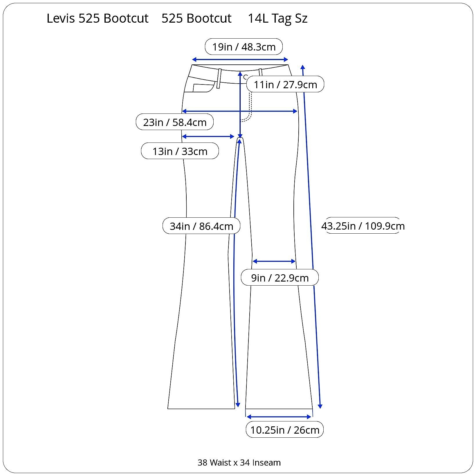 levis 525 bootcut