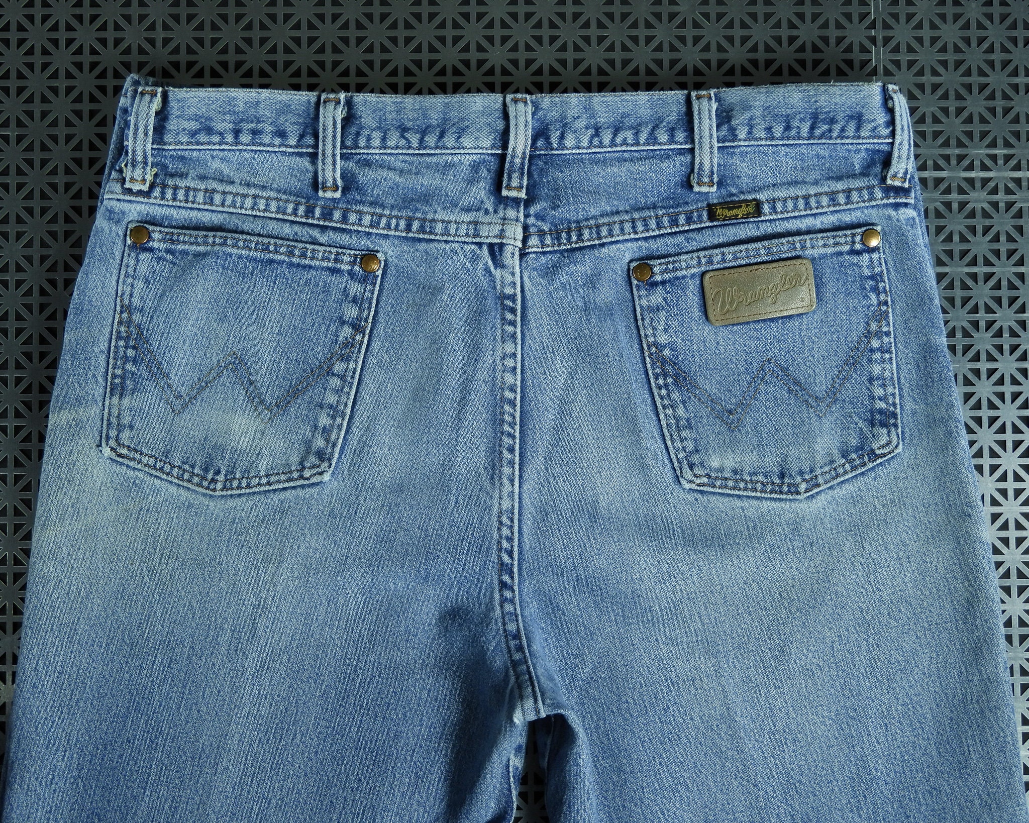 faded wranglers