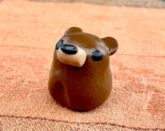 Polymer Clay Bären Figur