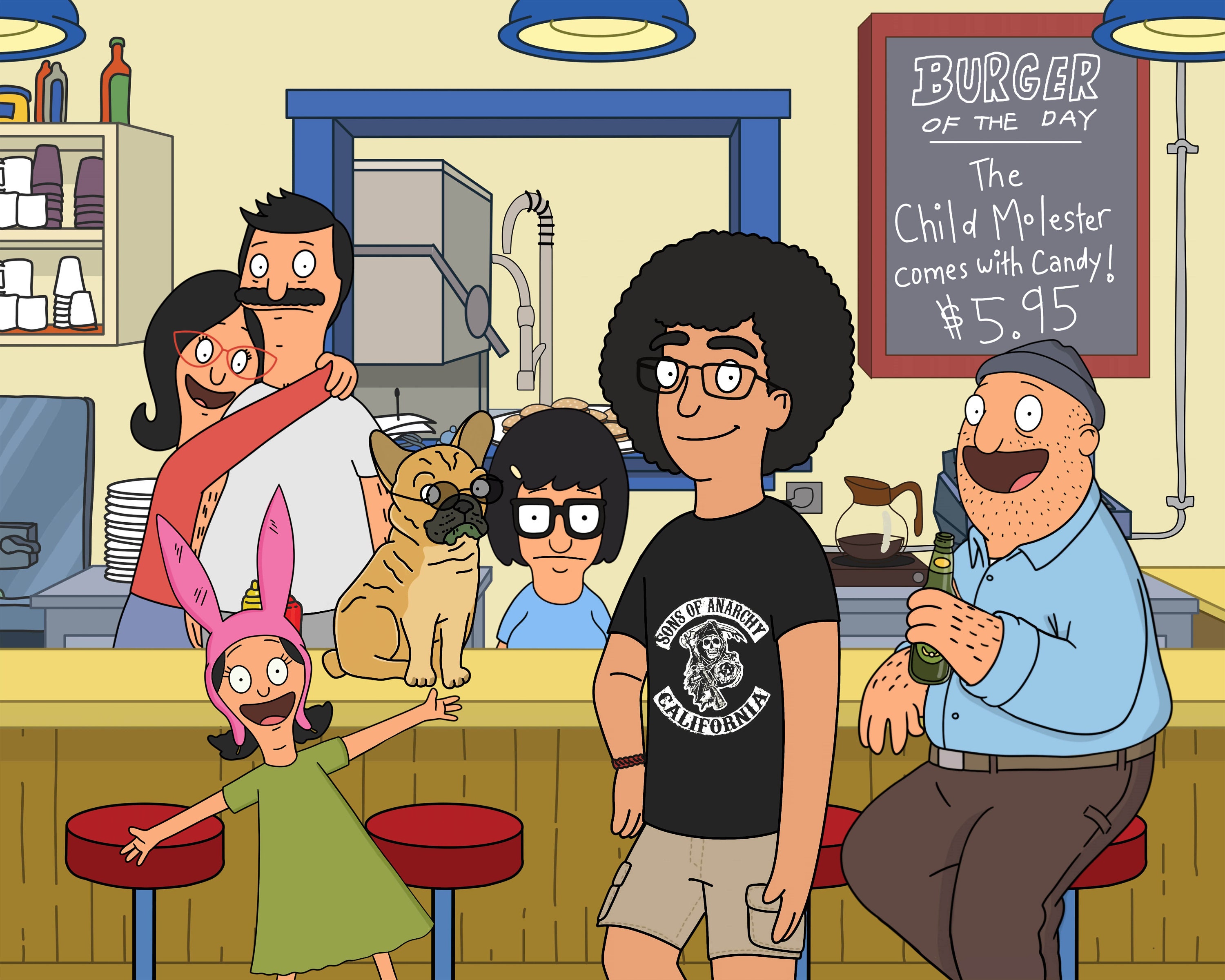 Bob's Burgers Custom Portrait. Great Gift for Christmas Etsy UK