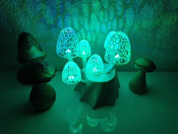 LED Mushroom Lamp 