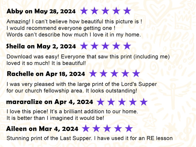 Customers praise five-star reviews of Ivan Guaderrama s art for its beauty and quality.