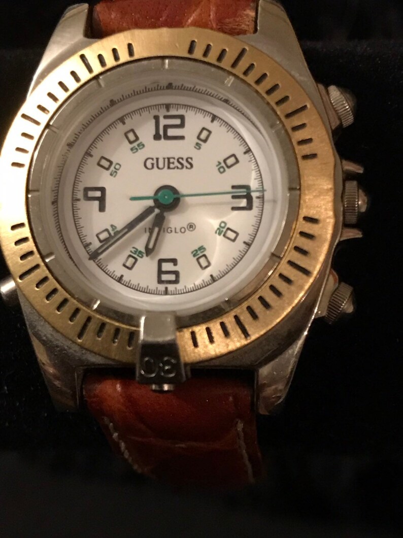 guess indiglo watch
