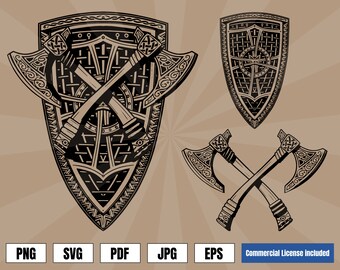Axe Tattoo Etsy Axe Tattoo Etsy