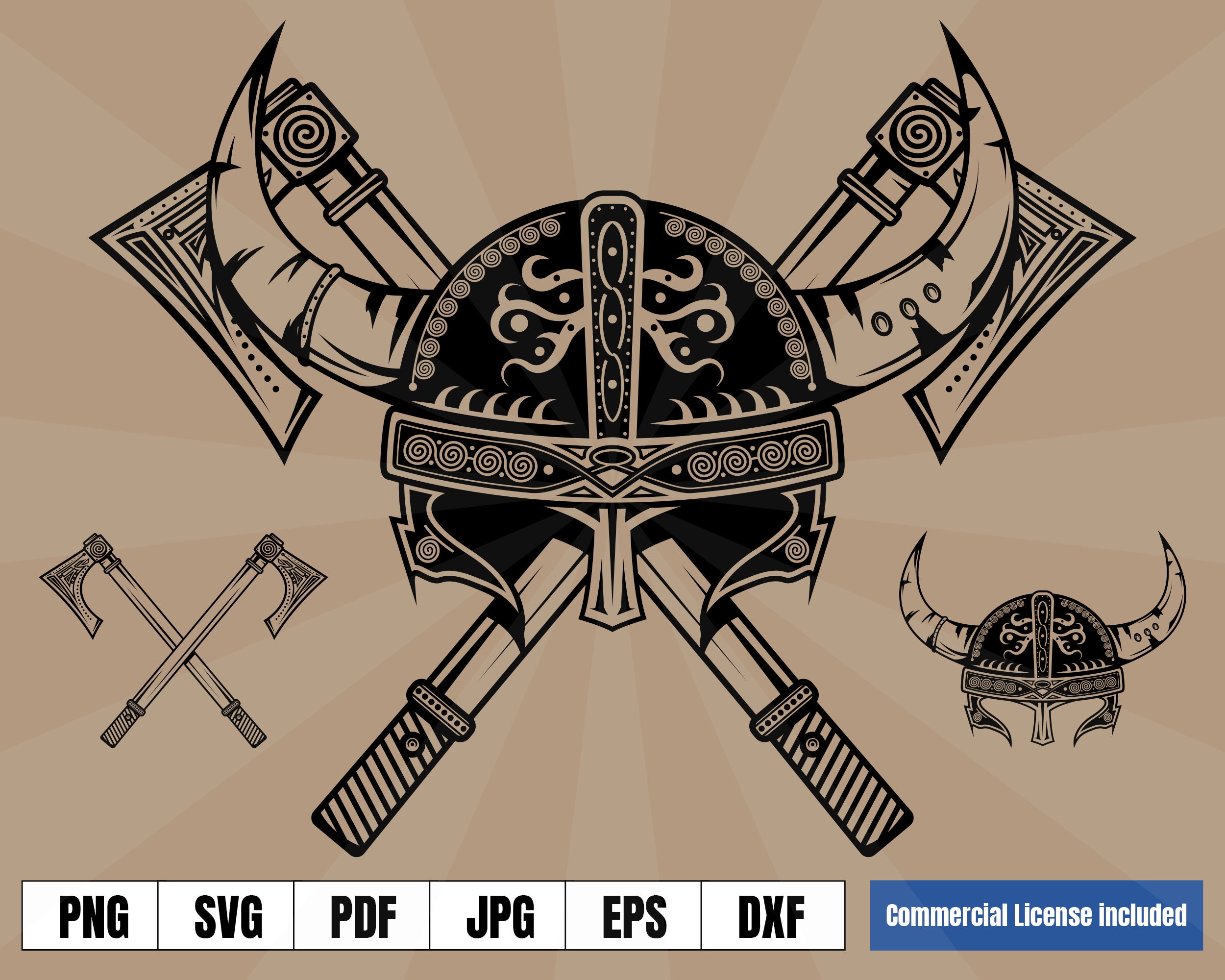 Viking Helmet Drawings