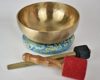 Large Singing Bowl 2065 gr. 28 cm Sound Therapy Handmade from Nepal Sound Massage Abdominal Therapy Meditation Yoga Singing Bowl