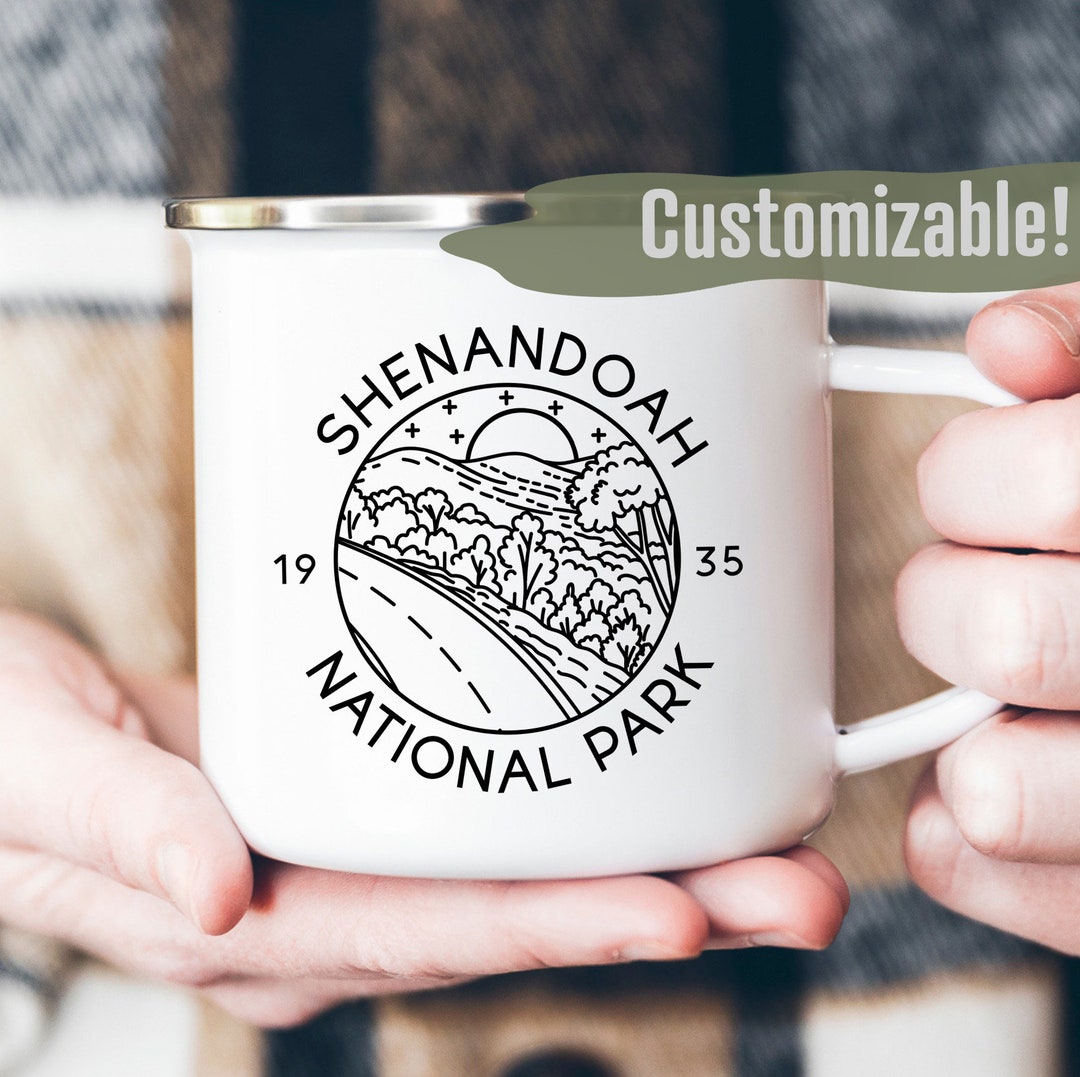 Personalized Shenandoah Mug, National Park Camp Mug, Camp Mug
