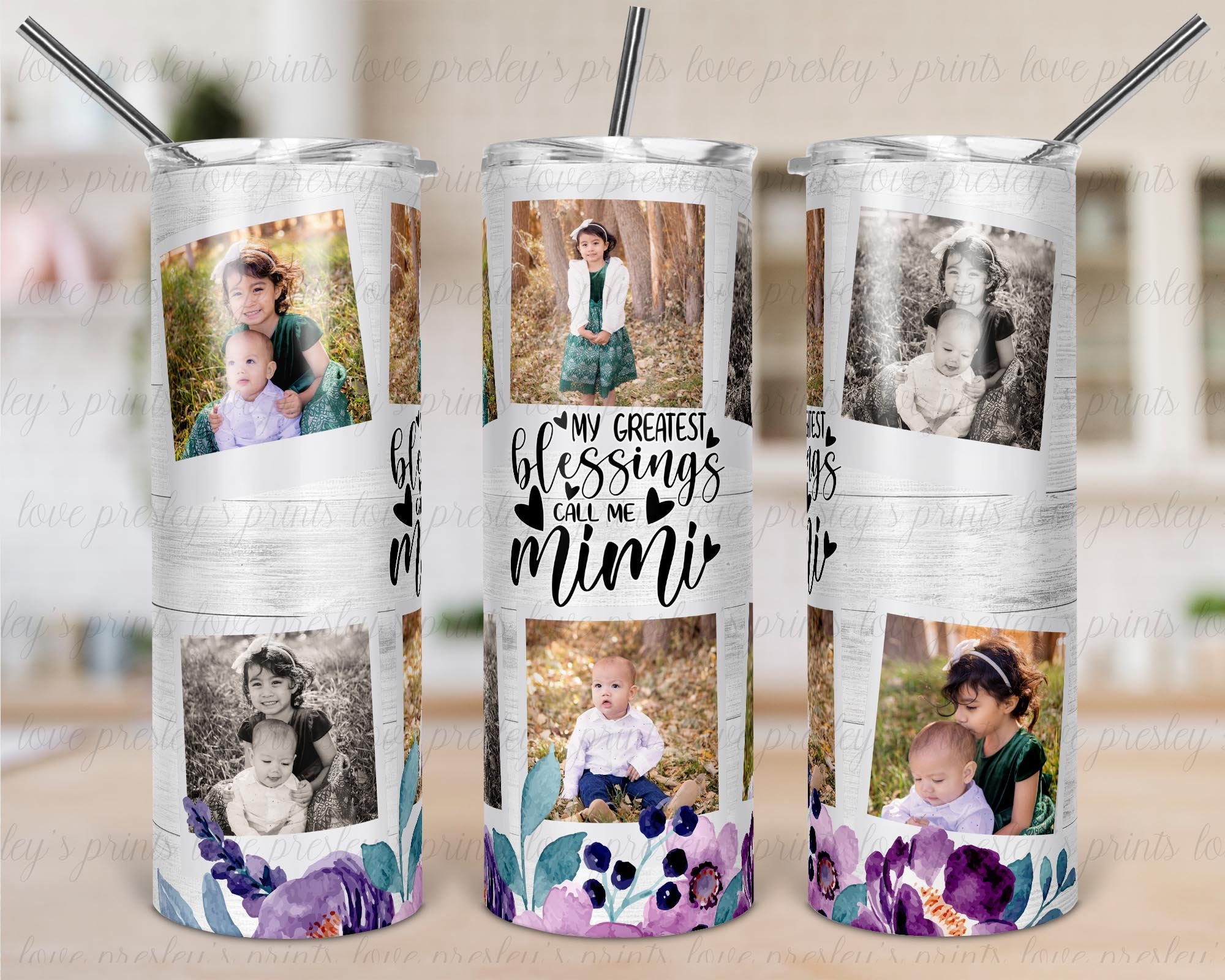 Simply Southern 16 oz Tumbler with lid Hot or Cold “Blessed to be called  Mimi