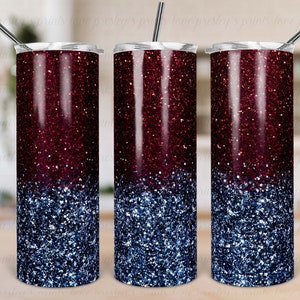 Glitter Dusty Blue Wine Tumbler With Straw Personalized Tumbler Bridesmaid  Gift Bachelorette Party Cup Birthday Gift Tumbler Slate Blue Cup 