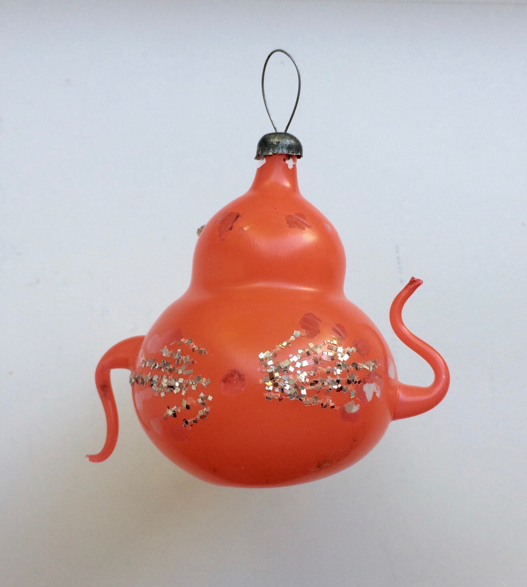 Teapot / Kettle Vintage Christmas Ornament Glass Christmas Etsy