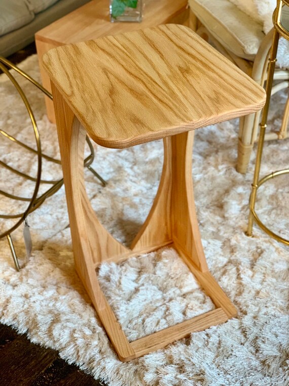 Solid Oak Couch Table Etsy