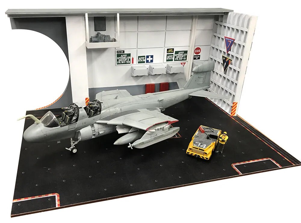 ☆ Diorama Hanger LB Ver.2 Building a Hangar Base Diorama for your Model Kits - Part 4