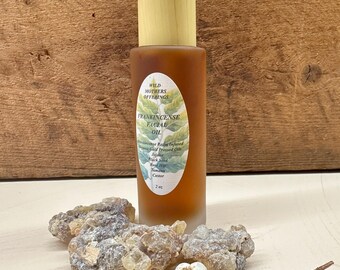 Frankincense Facial Oil  2oz  ORGANIC Cold Pressed Oils
