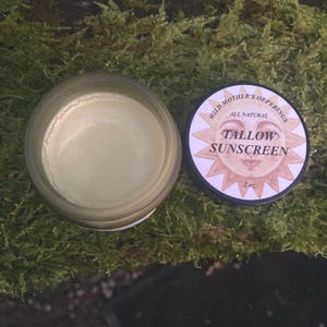 Tallow Sunscreen w/ Bee Propolis & Non Nanao Zinc Oxide