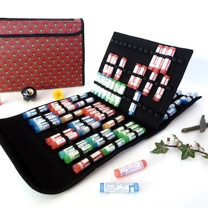 Pochette d' homéopathie très grand format – Trousse pour tubes Boiron - Differents tissus disponibles