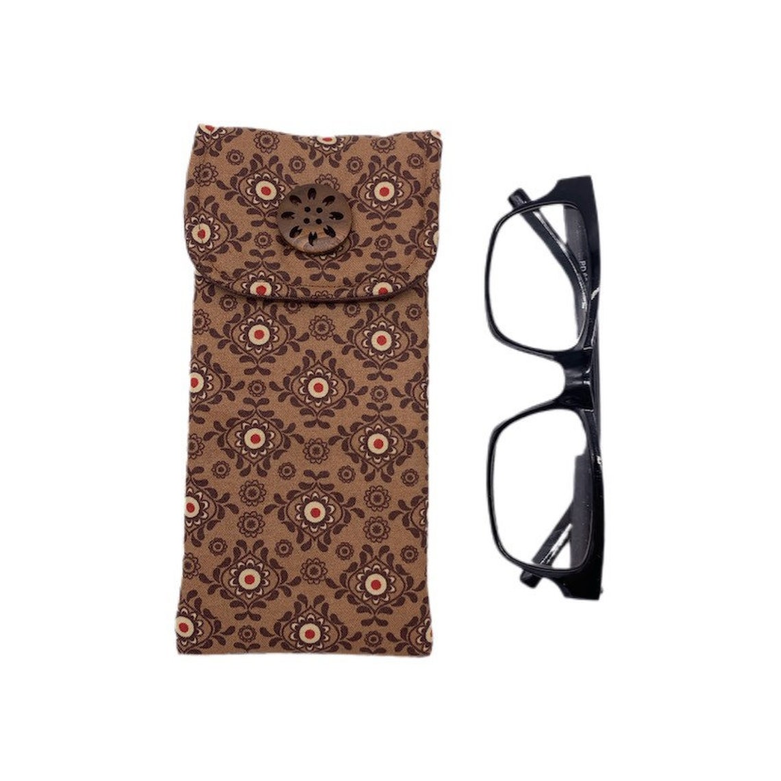 Soft Eyeglass Case Padded Eyeglasses Holder Eyeglasses Case Etsy