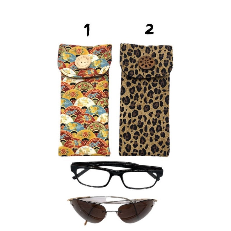 Soft Eyeglass Case Padded Eyeglasses Holder Eyeglasses Case Etsy