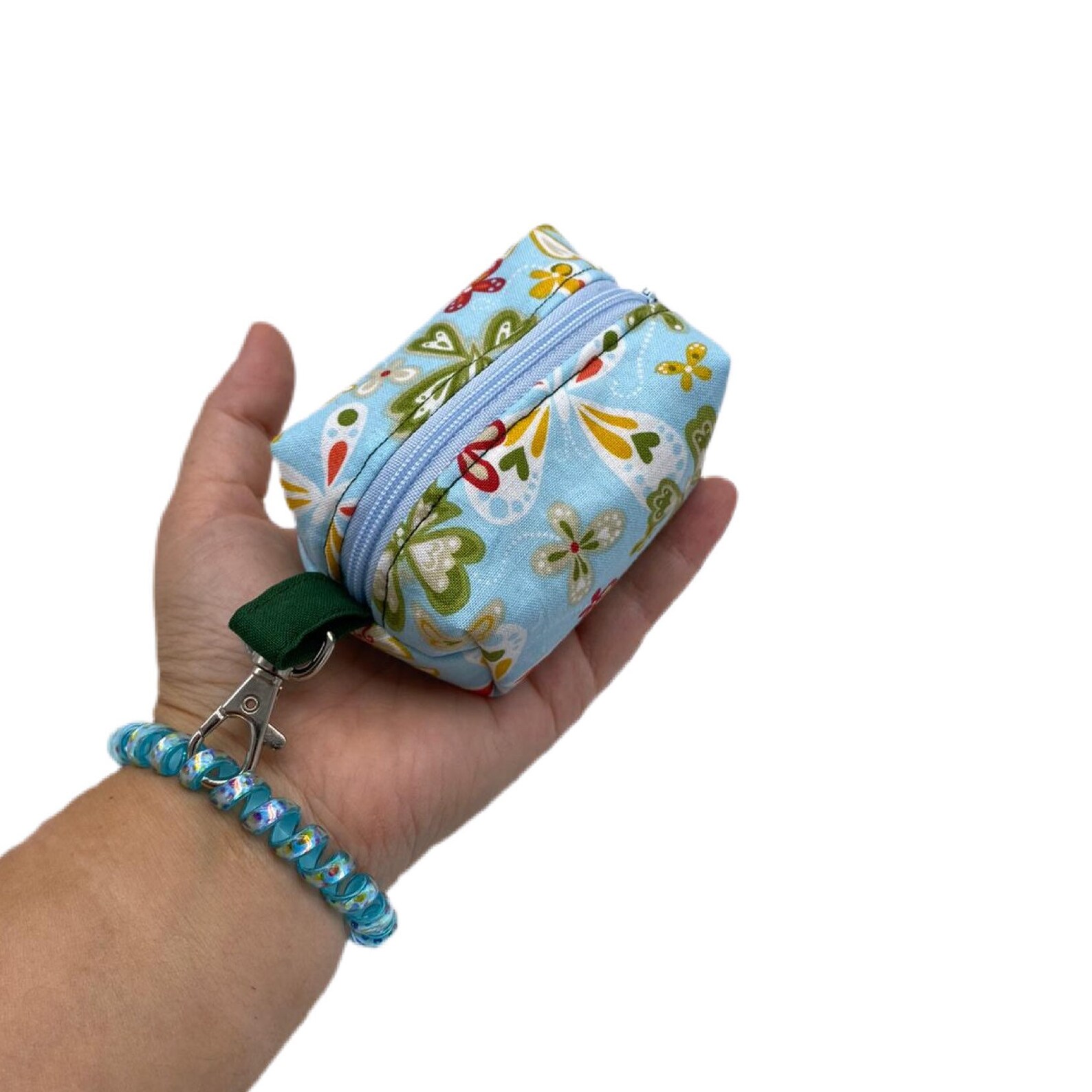 Keychain Boxy Pouch Small Zipper Boxy Pouch Small Change Etsy