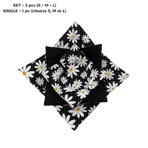 Microwave Bowl Cozy, Hot Plate Holder, Cotton Dish Coaster