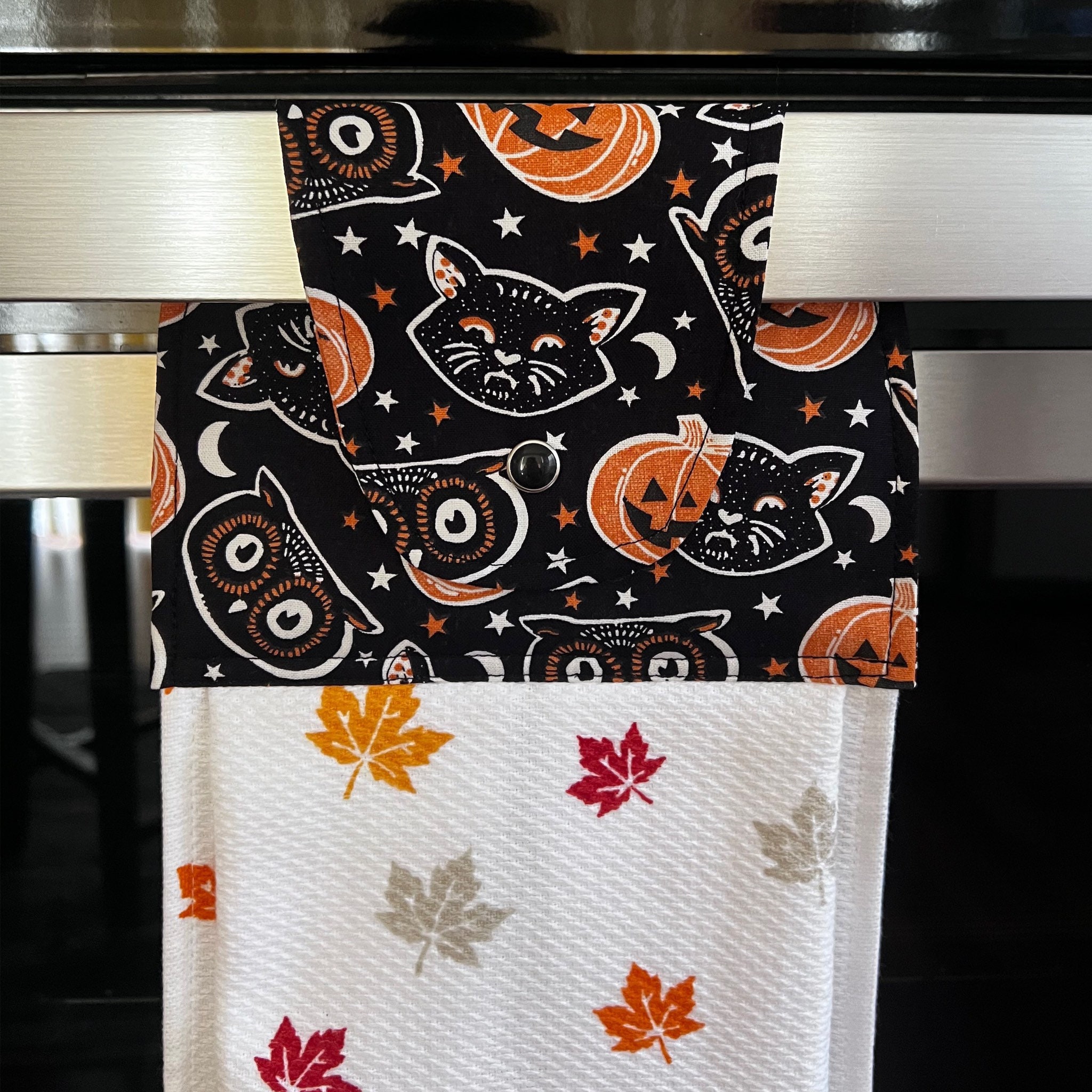 Fall Hanging Towel With Towel Topper, Dish Rag, Kitchen Hand Towel, Cotton  Dish Towel, Farmhouse Towel, Oven Door Towel, Fall Kitchen Towel 