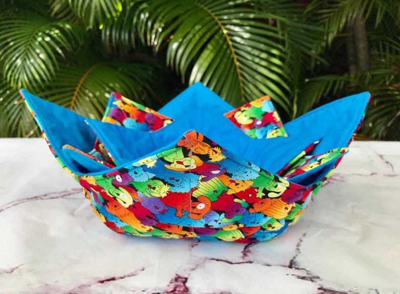 Microwave Bowl Cozy Single or Set of 3 Soup Bowl Cozy Hot Etsy
