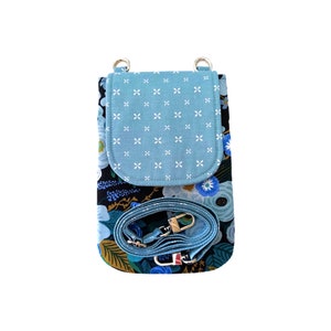 Sac bandoulière en tissu pour téléphone portable, Étui pour téléphone portable, Support de téléphone, Support pour téléphone portable, Pochette pour iPhone, Sac à main bandoulière pour téléphone portable Rifle Paper Co image 3