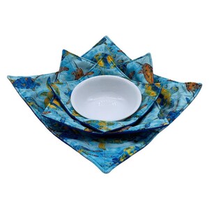 Microwave Bowl Cozy, Soup Bowl Holder, Bowl Cozy Set For Microwave