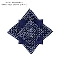 Anchor Fabric Microwave Bowl Cozy Set – Reversible Cotton Hot Pad
