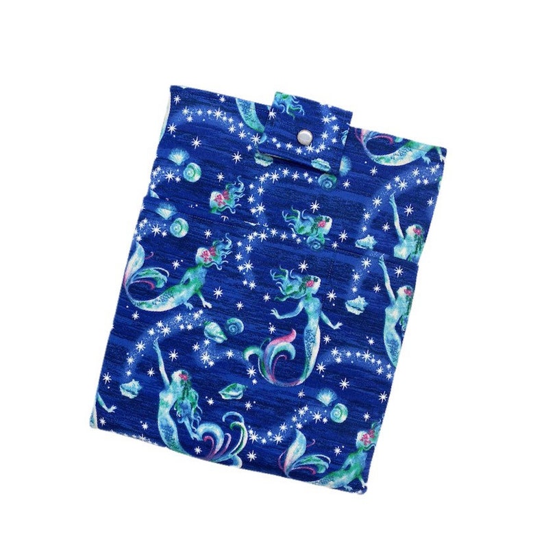 Padded Book Sleeve With Closure Book Sleeve With Pocket Book Etsy