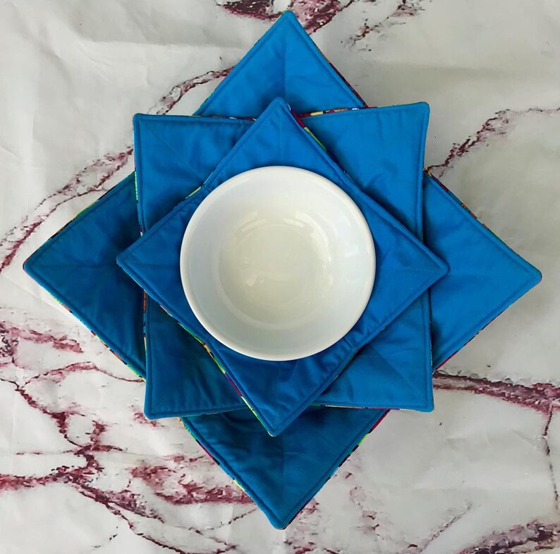 Microwave Bowl Cozy Single or Set of 3 Soup Bowl Cozy Hot Etsy