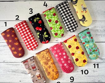 Pan Handle Cover, Iron Skillet Handle Cover, Pot Holder, Skillet Hot Pad, Hot Handle Sleeve, Kitchen Gifts, Pan Handle Sleeve