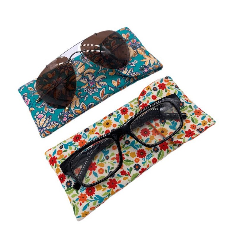 Soft Eyeglass Case Padded Eyeglasses Holder Eyeglasses Case Etsy