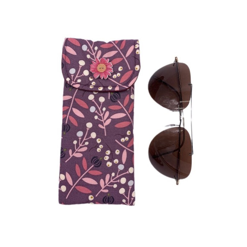 Soft Eyeglass Case Padded Eyeglasses Holder Eyeglasses Case Etsy