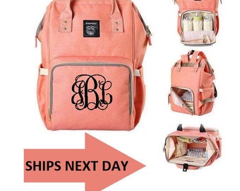 personalized baby girl diaper bags