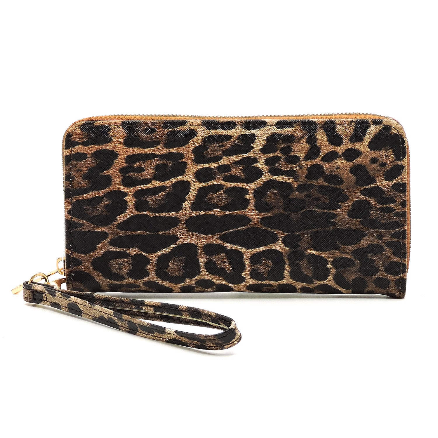 Monogrammed Leopard Backpack Wallet Set: Personalized Vegan 
