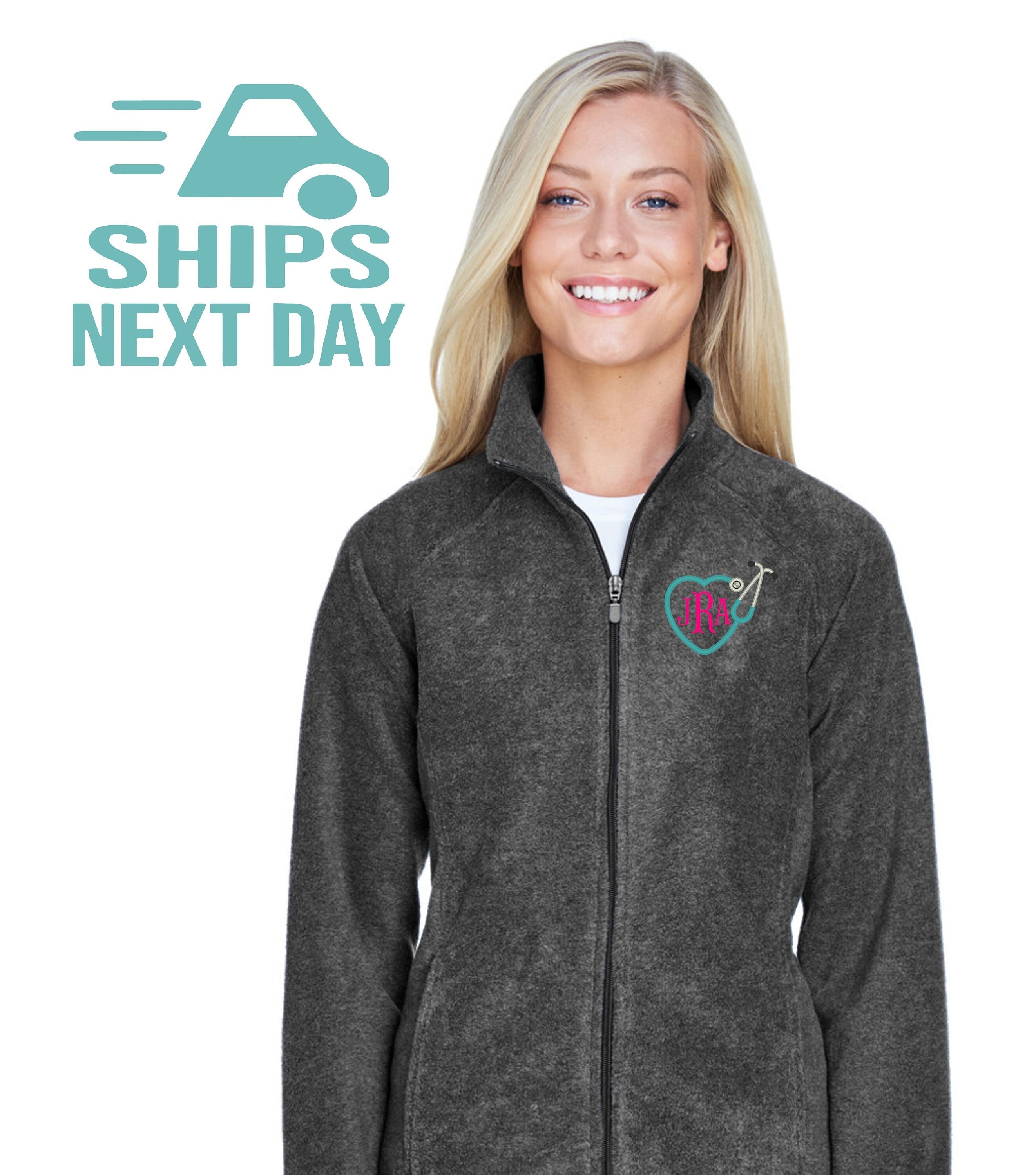 Personalized Nurse Fleece Jacket 