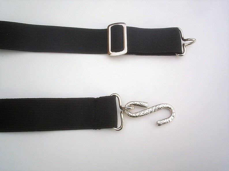 Mans Elastic Black Snake Belts 25mm Wide Fits 30 to 44 Waist - Etsy