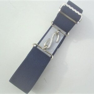 ladies snake belts black elastic 32 mm wide fits 24 to 34 inch waist
