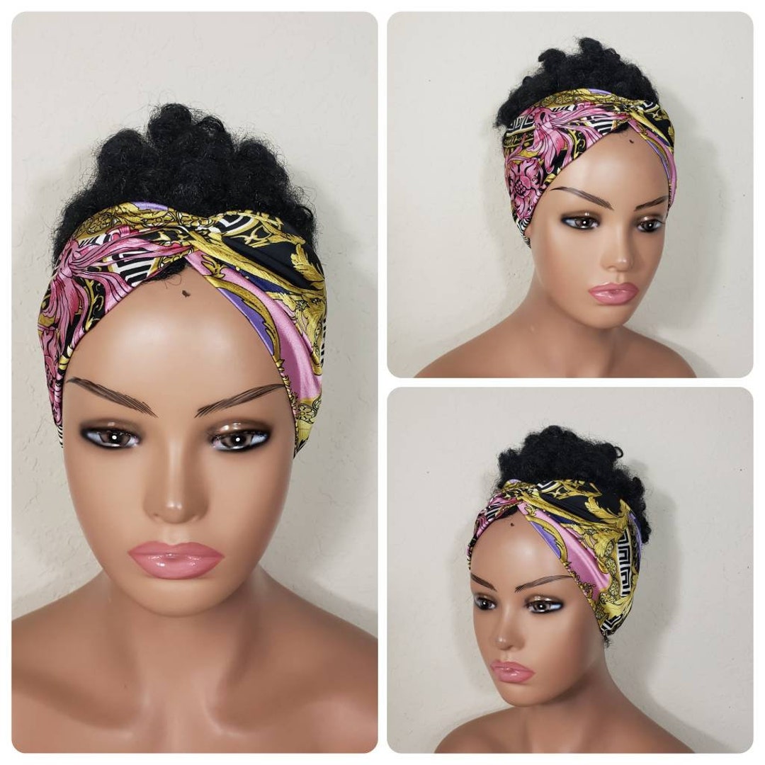 Wide Satin Headbands for Women Twisted Satin Headband Etsy