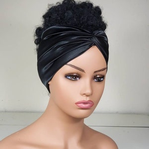 Wide Silk Headbands for Women Twisted Satin Headband | Etsy