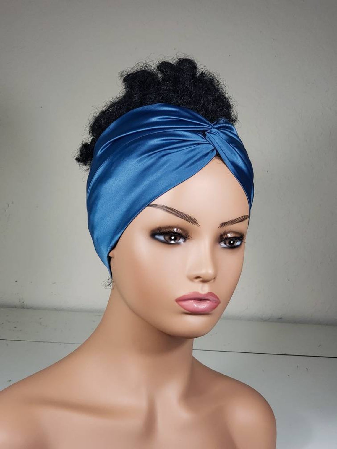Wide Silk Headbands for Women Twisted Satin Headband Etsy