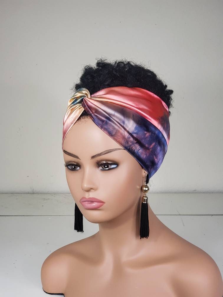Wide Silk Headbands for Women Twisted Satin Headband Etsy