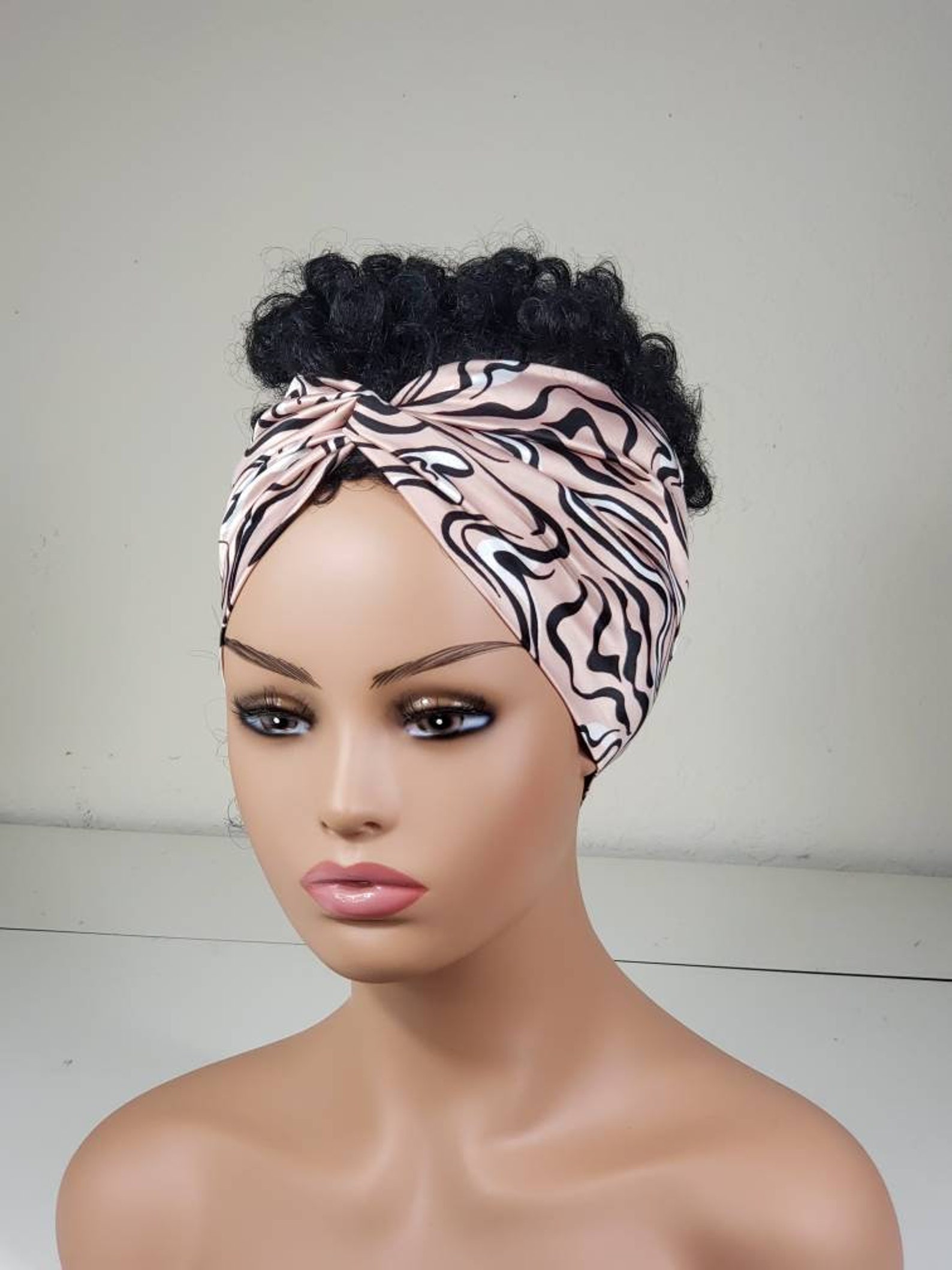 Wide Silk Headbands for Women Twisted Satin Headband Etsy
