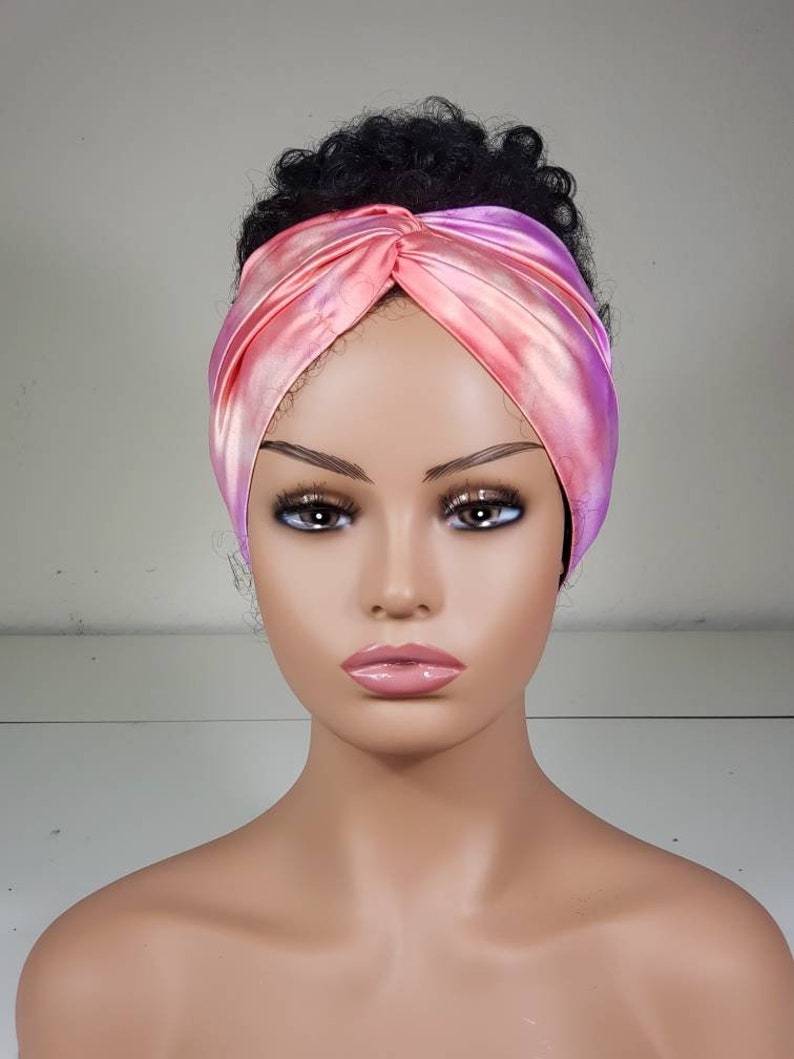 Wide Silk Headbands for Women Twisted Satin Headband Etsy