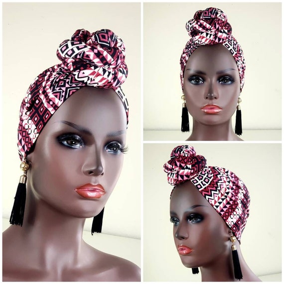 Turban Headwrap Pre-tied Headwraps for Women Pre-tied | Etsy