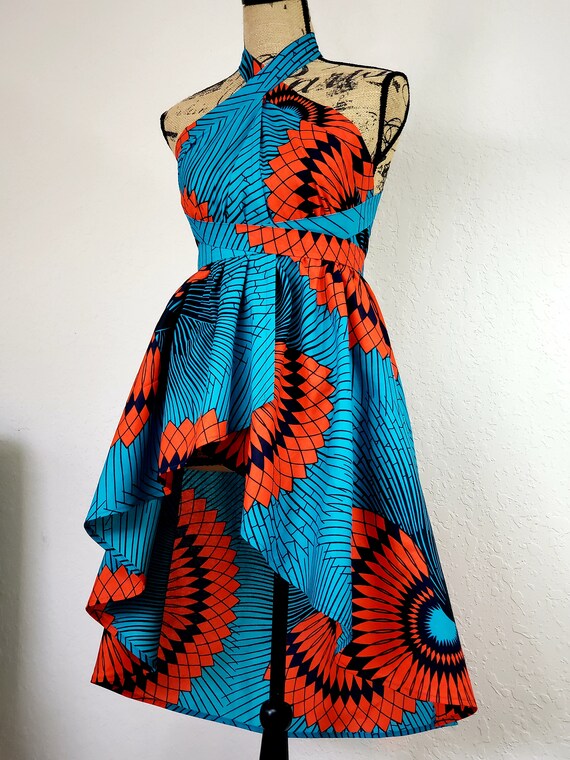 wrap ankara skirt
