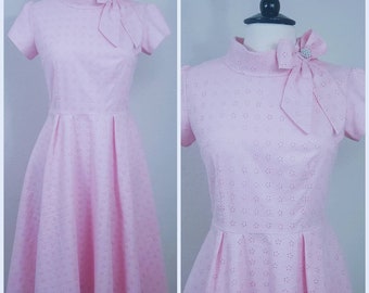 Vintage Bow Detail Dress