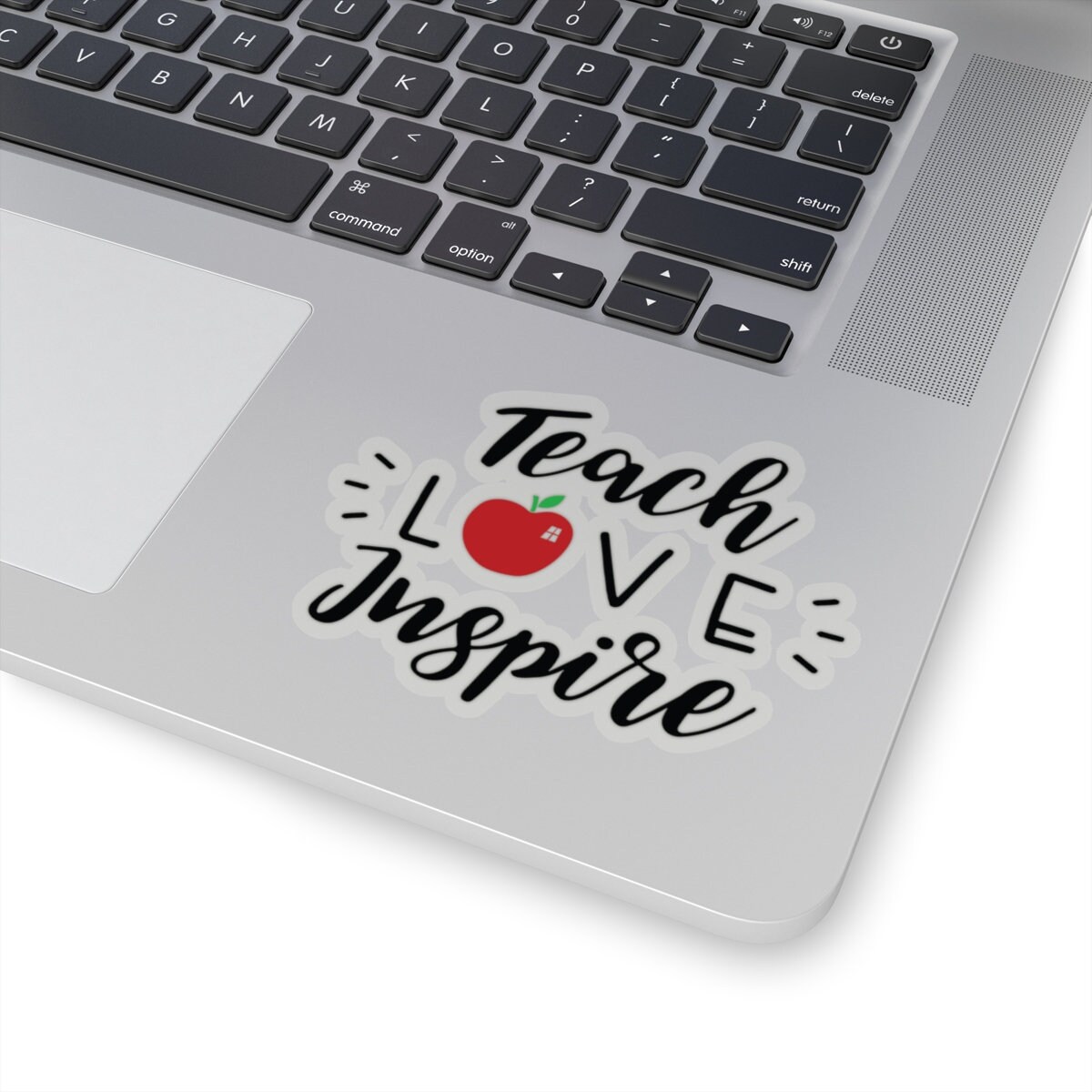 Teach Love Inspire Stickers Teacher Sticker Bumper | Etsy